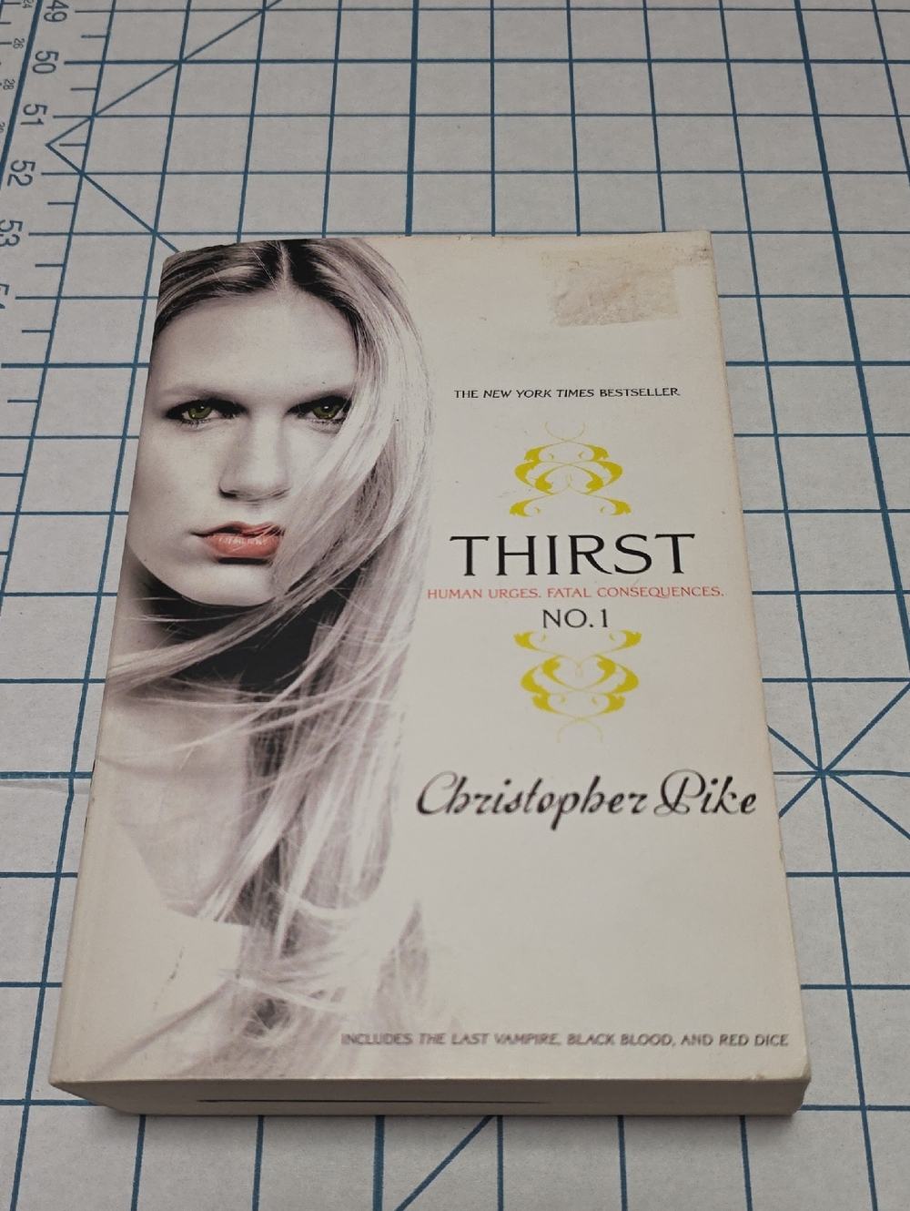 3/$21 Thirst No. 1: The Last Vampire, Black Blood, Red Dice, Paperback Book